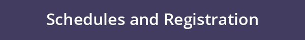 Schedules and Registration Button